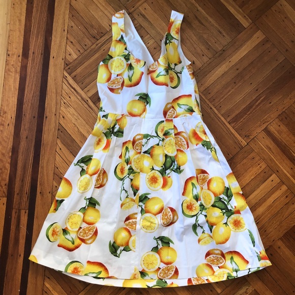 Banana Republic | Lemon print dress - Picture 6 of 7